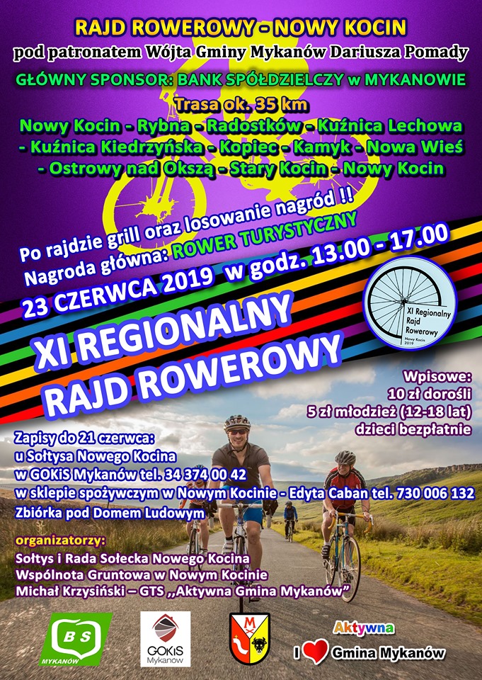 XI Regionalny Rajd Rowerowy